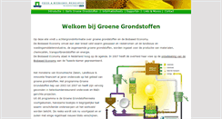 Desktop Screenshot of groenegrondstoffen.nl